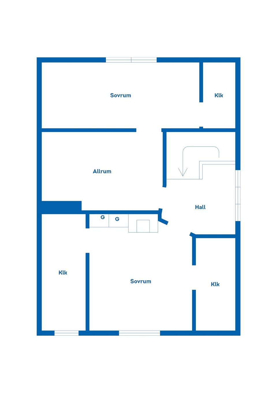 Villa, Bomvägen 6, Ljusne, Söderhamn
