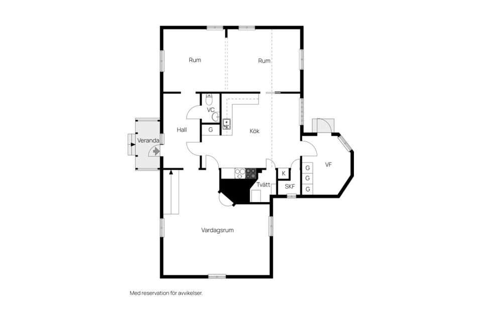 Villa, Kyllås Sörgården 1, Vaggeryd