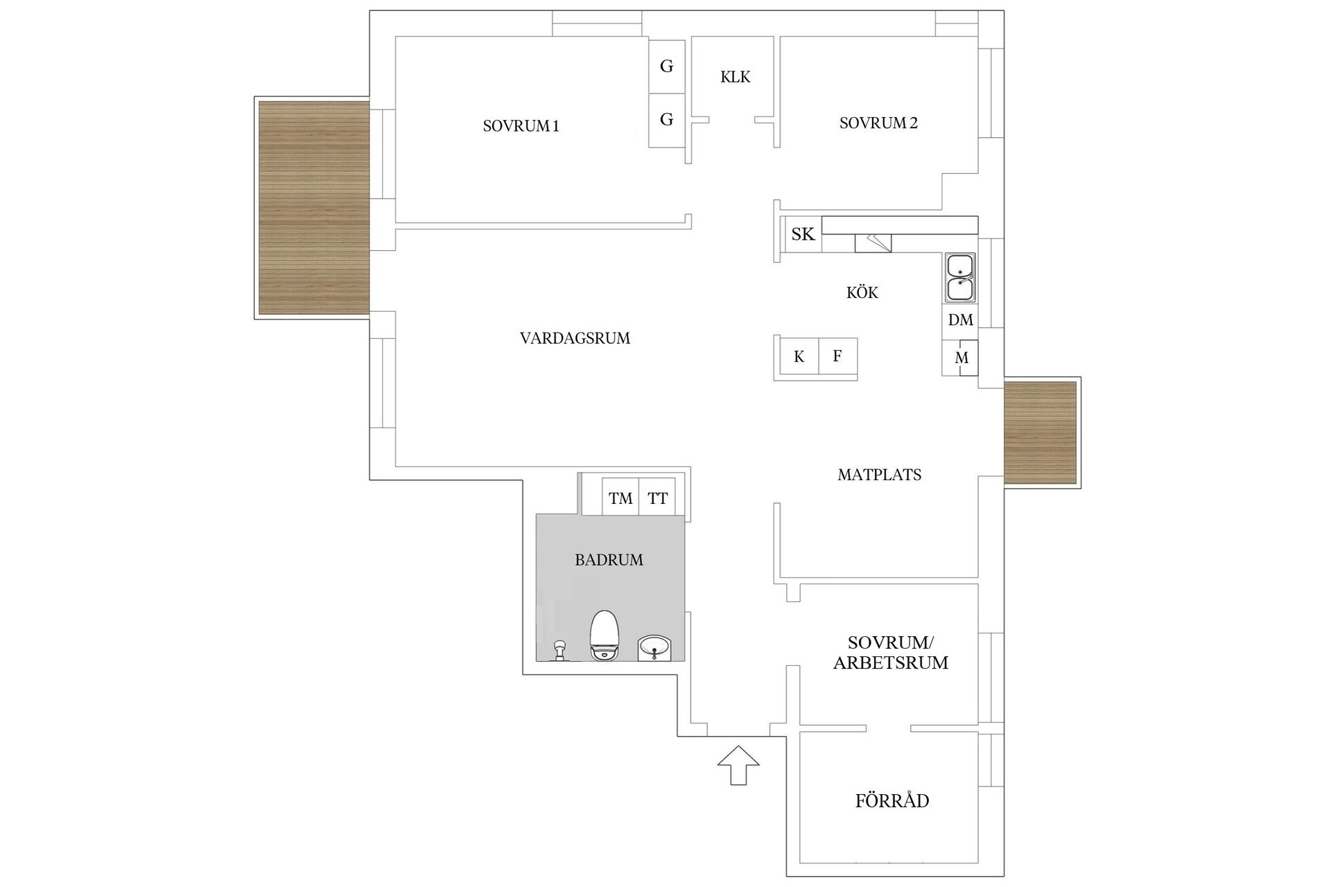 Bostadsrätt, Kärrtorpsvägen 7, 1tr, Kärrtorp, Stockholm