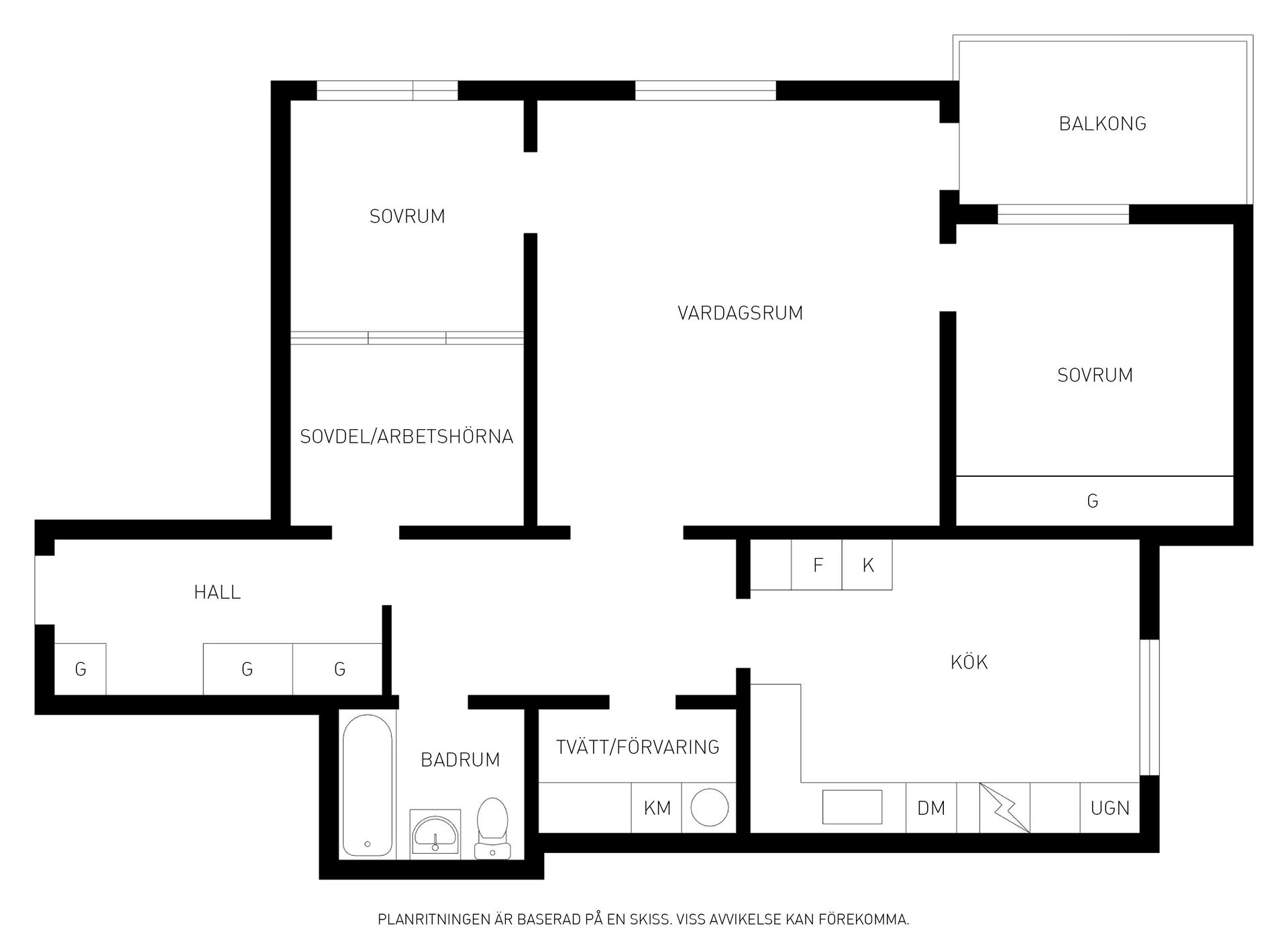 Bostadsrätt, Sandhamnsgatan 23, Gärdet, Stockholm