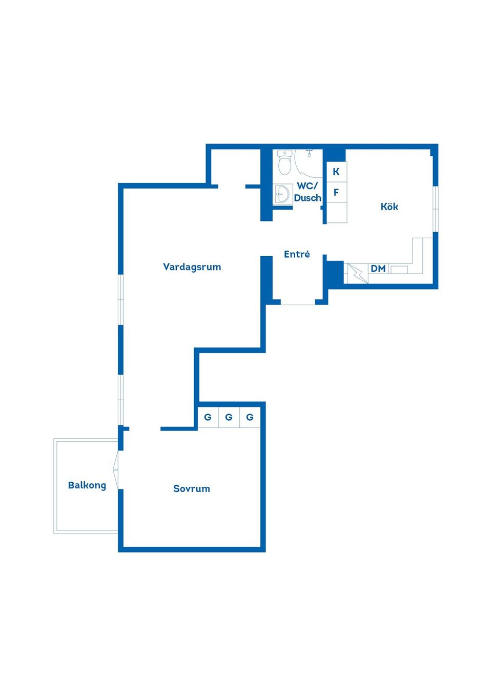 Bostadsrätt, Engelbrektsgatan 7B, Centralt, Linköping