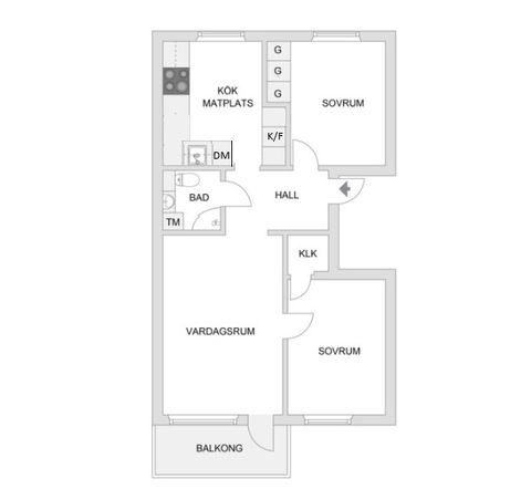 Bostadsrätt, Månadsvägen 44, Jakobsberg, Järfälla
