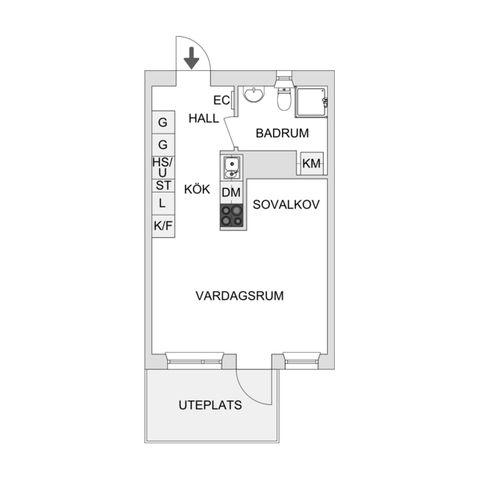 Bostadsrätt, Engelbrektsvägen 41B, Jakobsberg, Järfälla