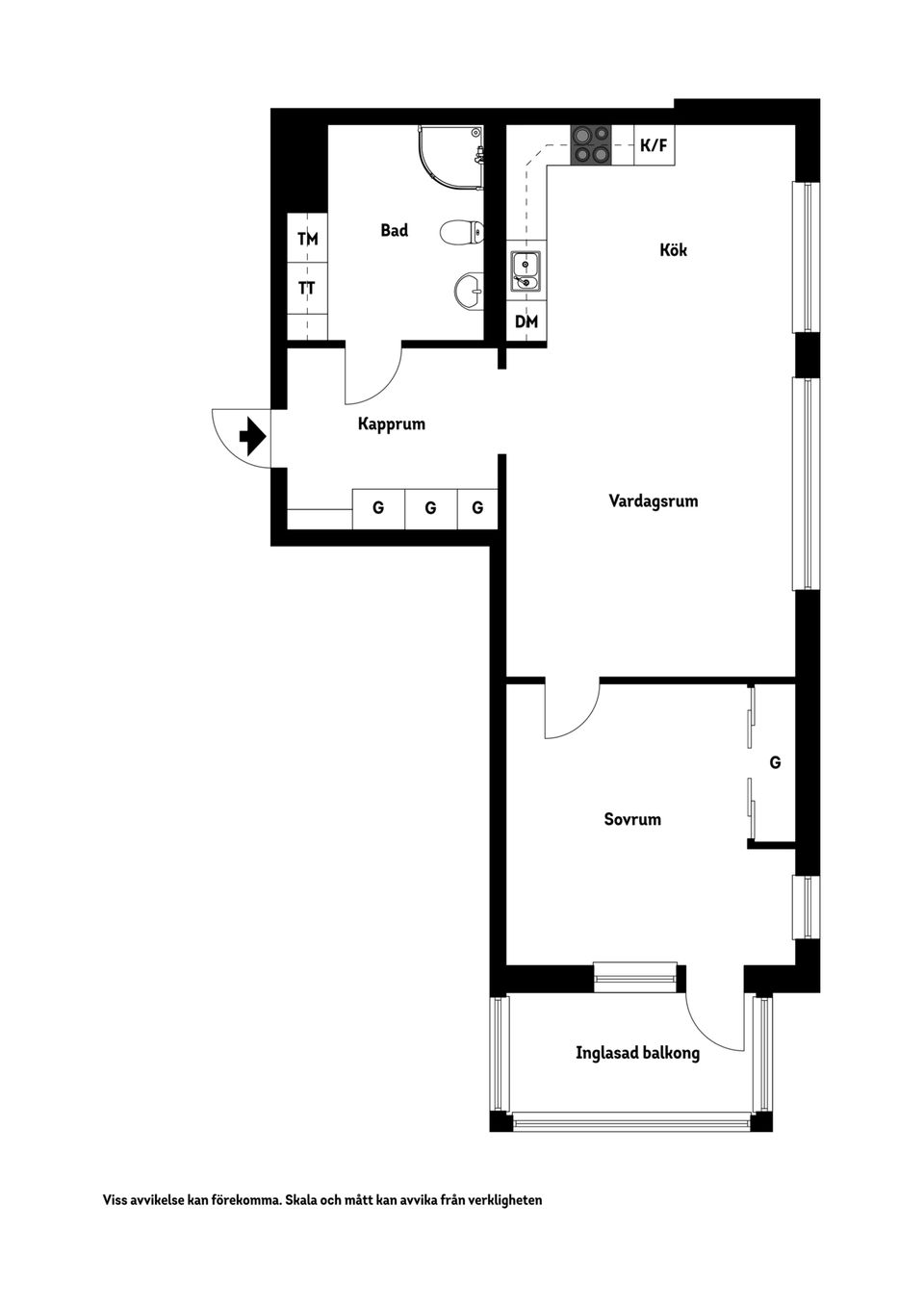 Bostadsrätt, Drottningholmsvägen 60, 7tr, Kungsholmen, Stockholm
