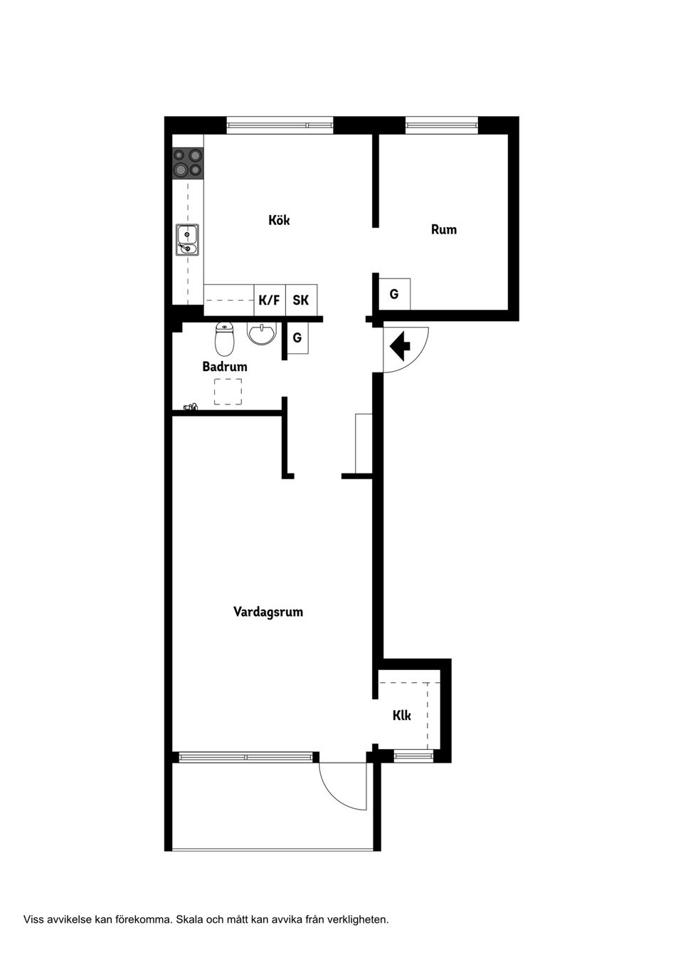 Bostadsrätt, Karlskogavägen 21, Centralt, Kristinehamn