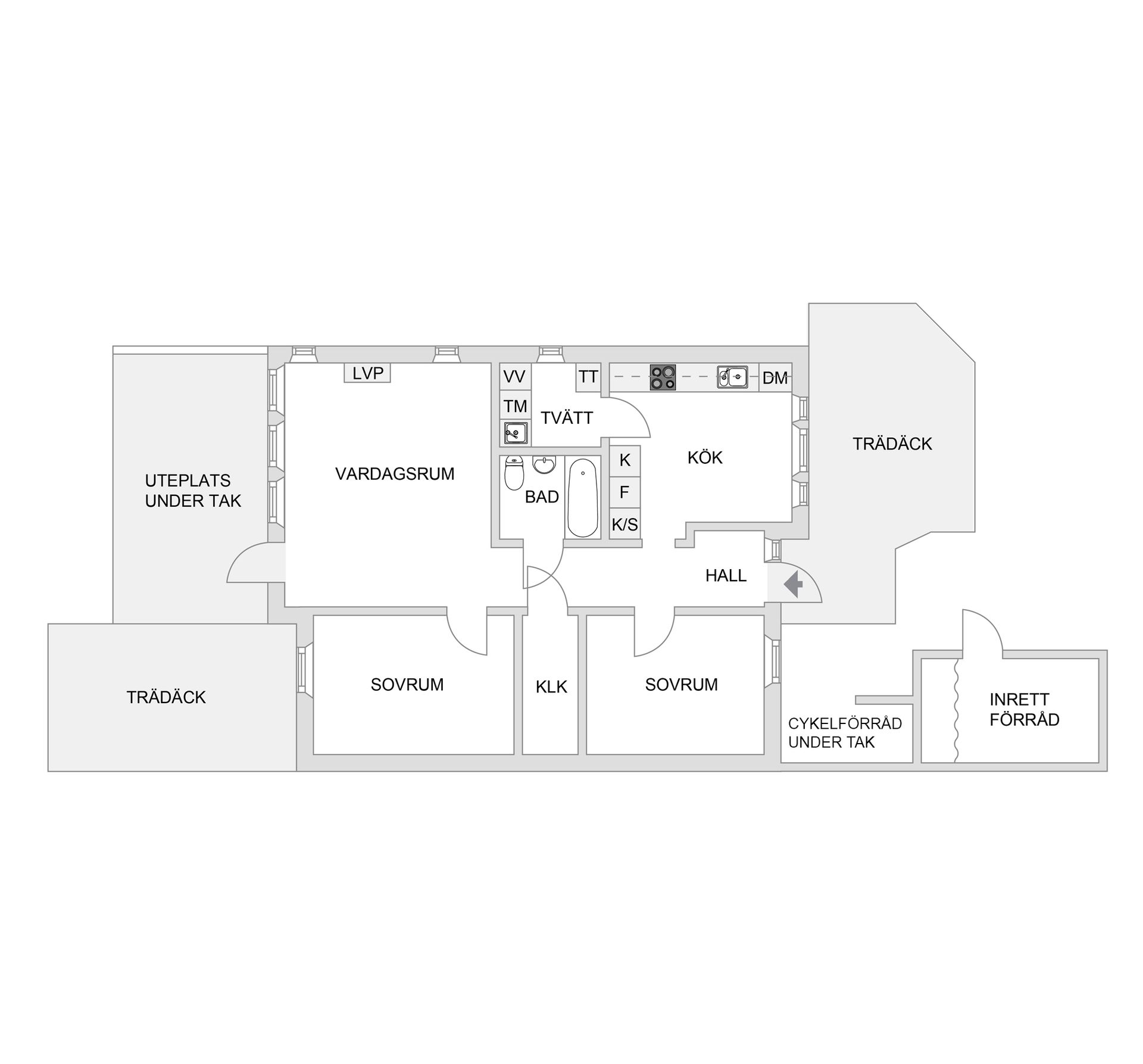 Bostadsrätt, Soldattorpet 53, Skåreberget, Karlstad