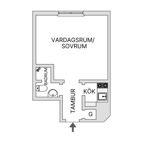 Bostadsrätt, Gotlandsgatan 64, Södermalm - SoFo, Stockholm
