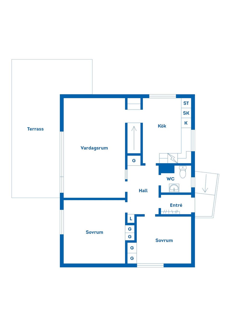 Villa, Båtsmansvägen 33, Kallinge, Ronneby