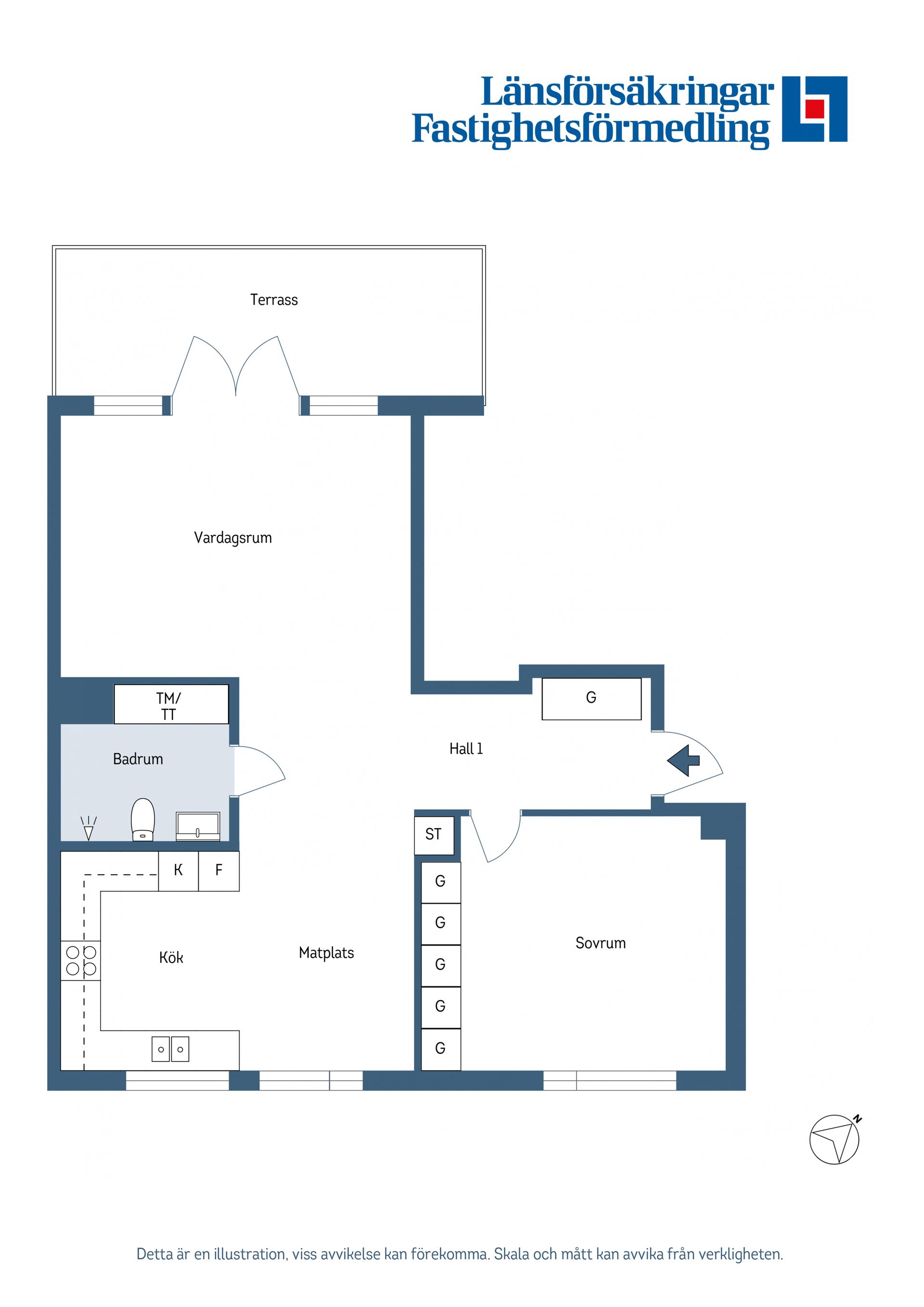 Bostadsrätt, Finnboda Parkväg 22C, Finnboda Hamn, Nacka