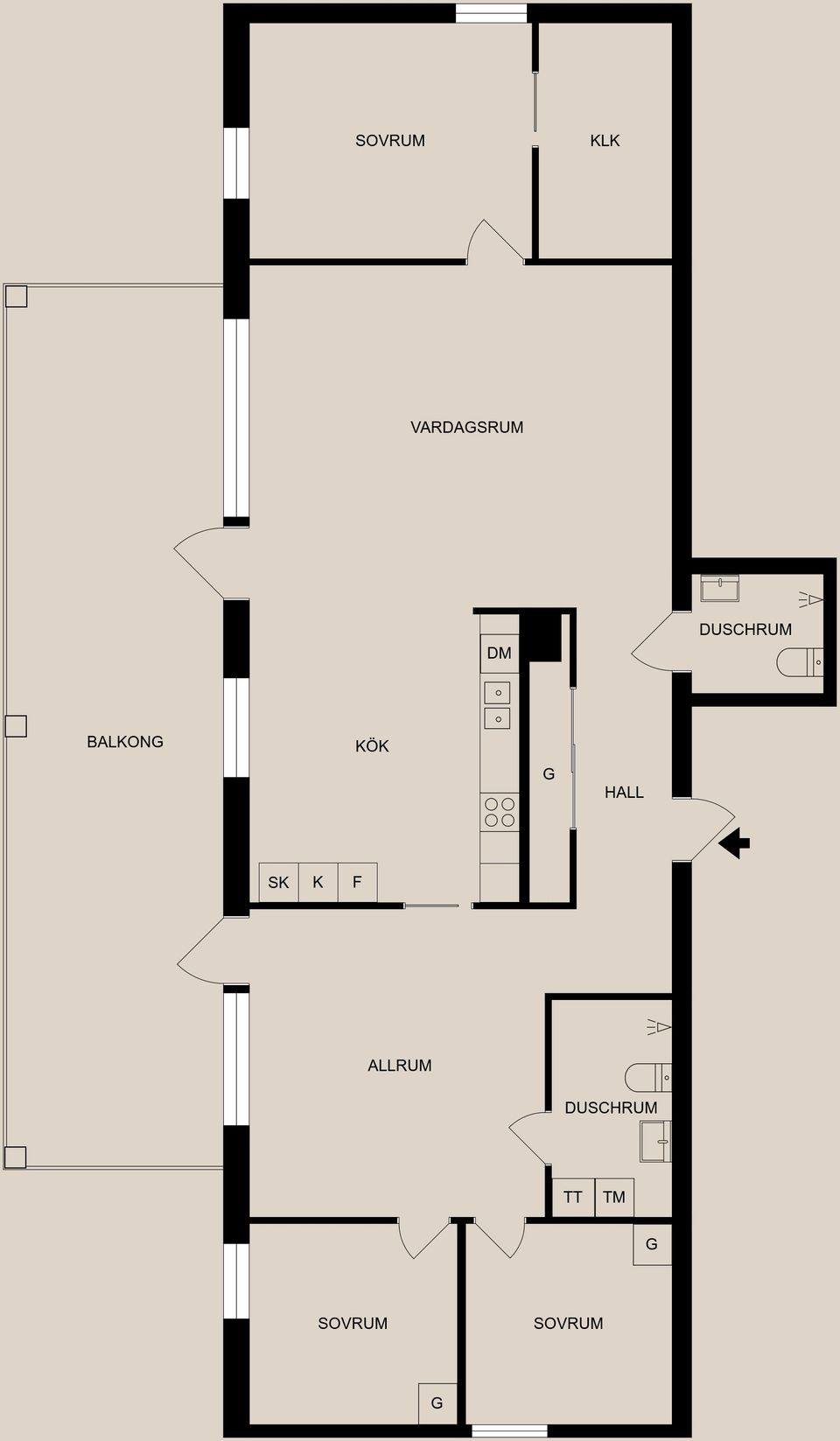 Bostadsrätt, Aktergatan 12, Lindö, Norrköping