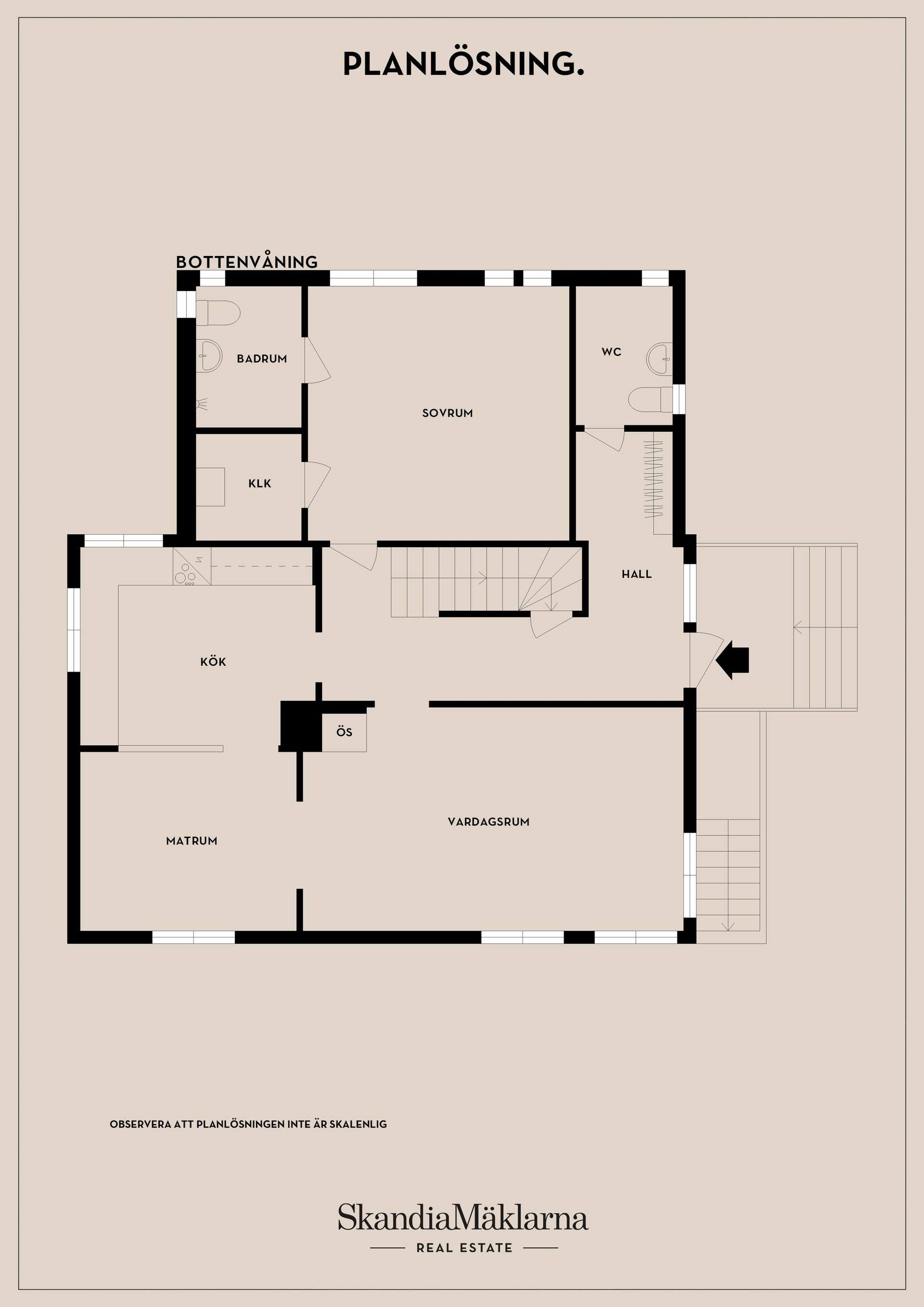 Villa, Krokvägen 107, Gamla Enskede, Stockholm
