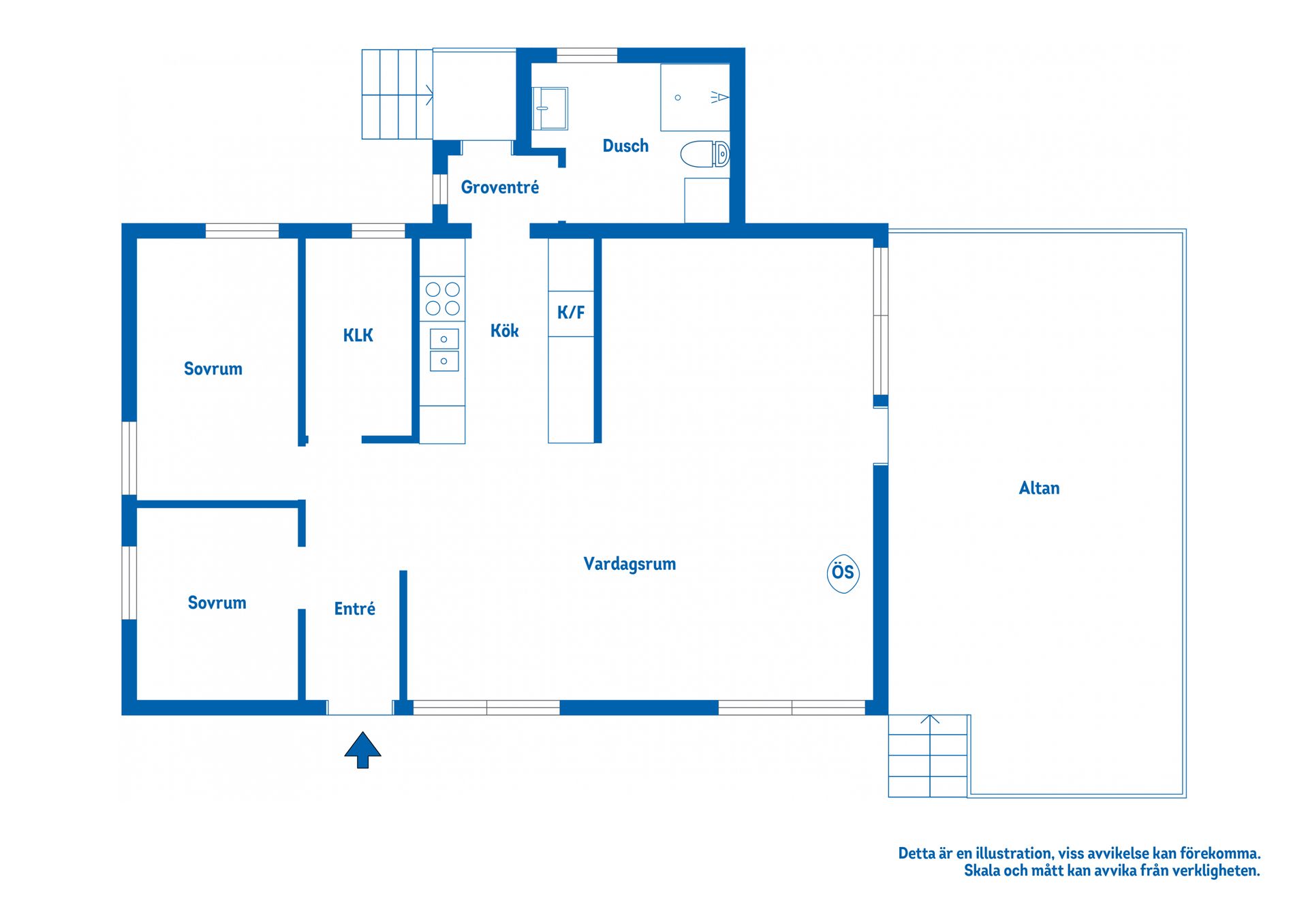 Villa, Gullvivestigen 10, Nästorp, Katrineholm