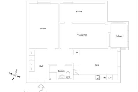 Bostadsrätt, Tredje långgatan 42, Linné, Göteborg