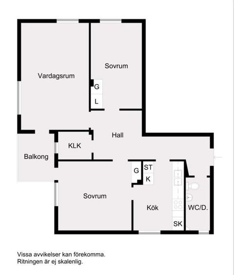 Bostadsrätt, Södergatan 5A, Centrala Märsta, Sigtuna