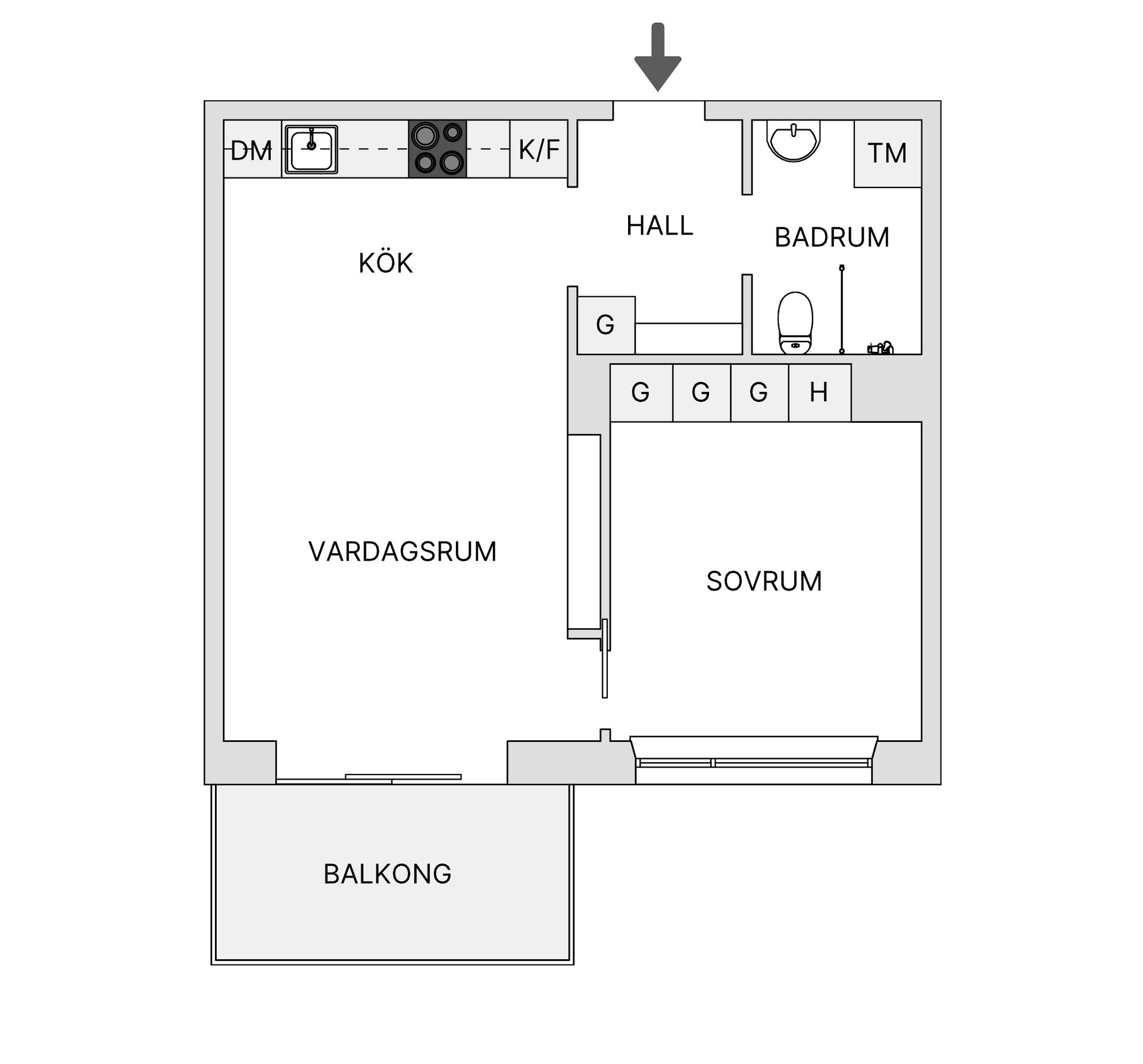 Bostadsrätt, Orgelgatan 9, Kapellgärdet, Uppsala