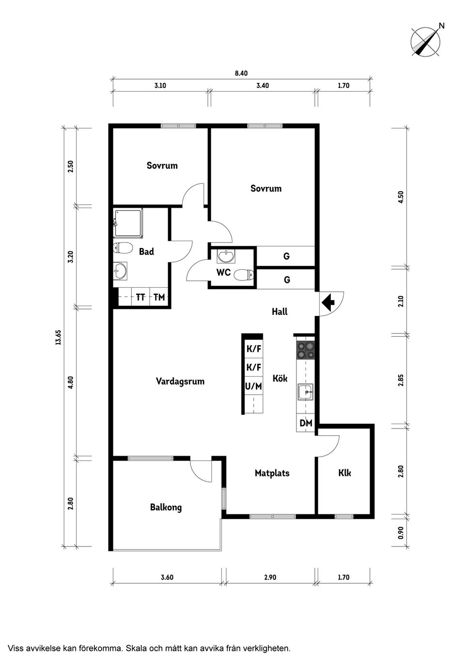 Bostadsrätt, Nils Hasselskogs gata 3, Toltorpsdalen, Mölndal