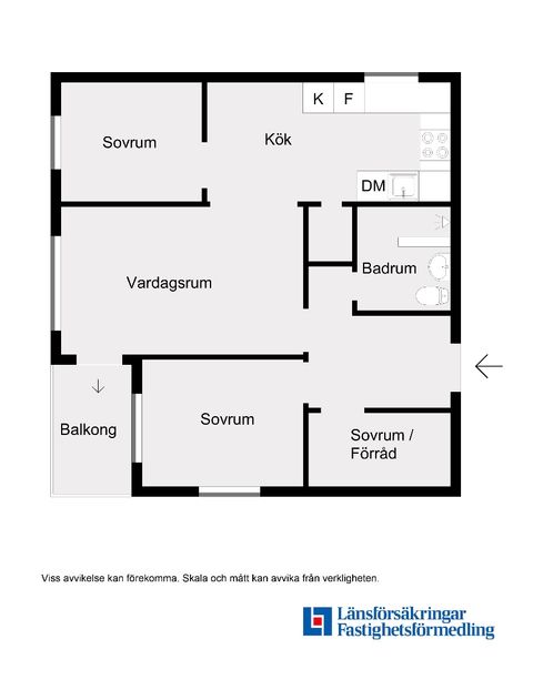 Bostadsrätt, Kristallstigen 3, Lillsjön, Upplands-Bro