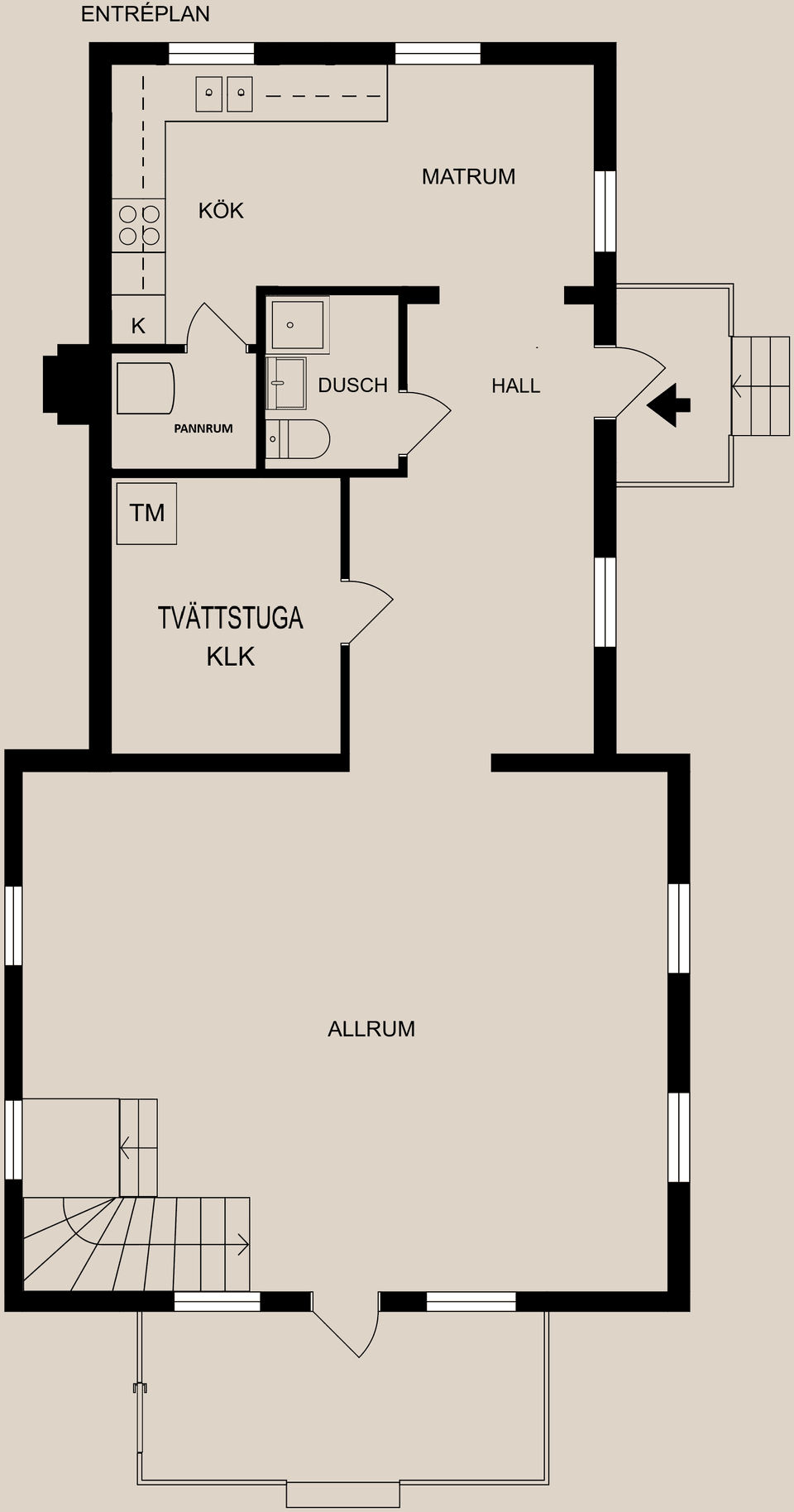 Villa, Kullerstad Talludden, Norrköping