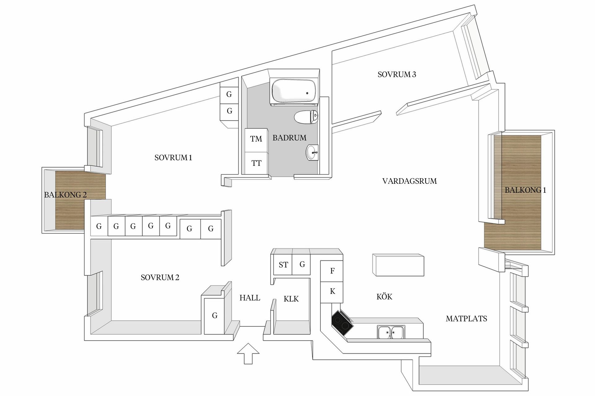 Bostadsrätt, Förmansvägen 25, Liljeholmskajen, Stockholm