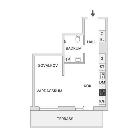 Bostadsrätt, Jaktgatan 33 4tr, Norra Djurgården Östermalm, Stockholm