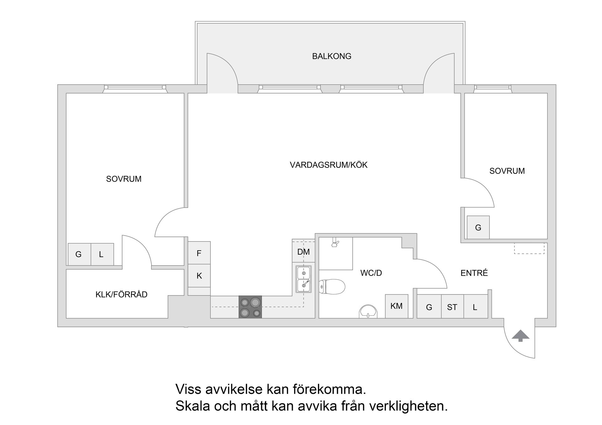 Bostadsrätt, Kindsgatan 2, Trandared, Borås