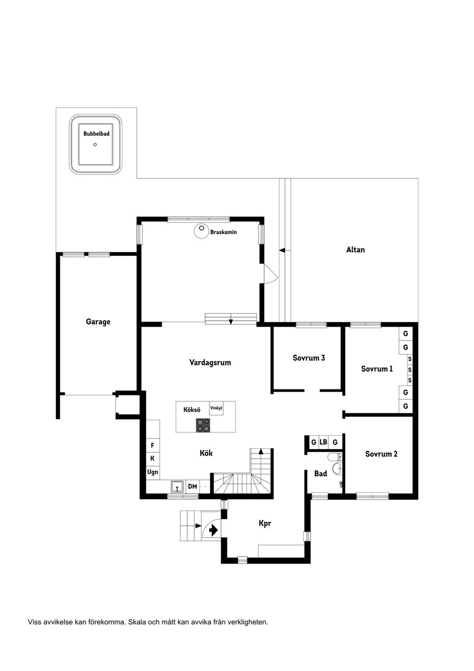Villa, Skärgårdsvägen 18, Bensbyn, Luleå