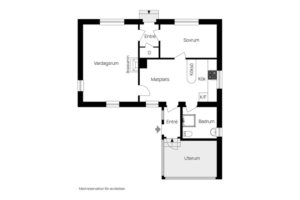 Villa, Gråhundsvägen 11, Simremarken, Trelleborg