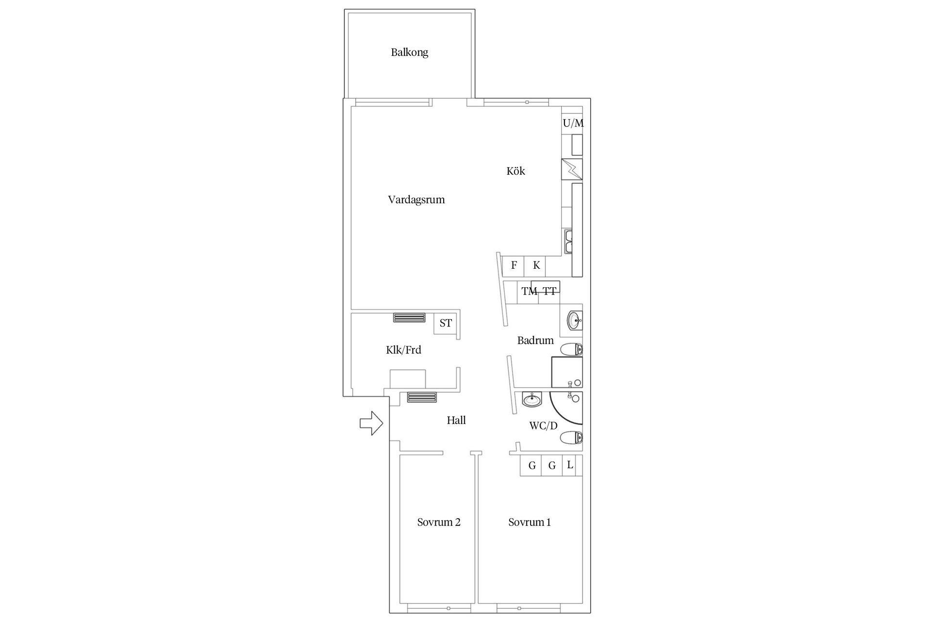Bostadsrätt, Älvkullevägen 5C, Älvkullen, Västerås