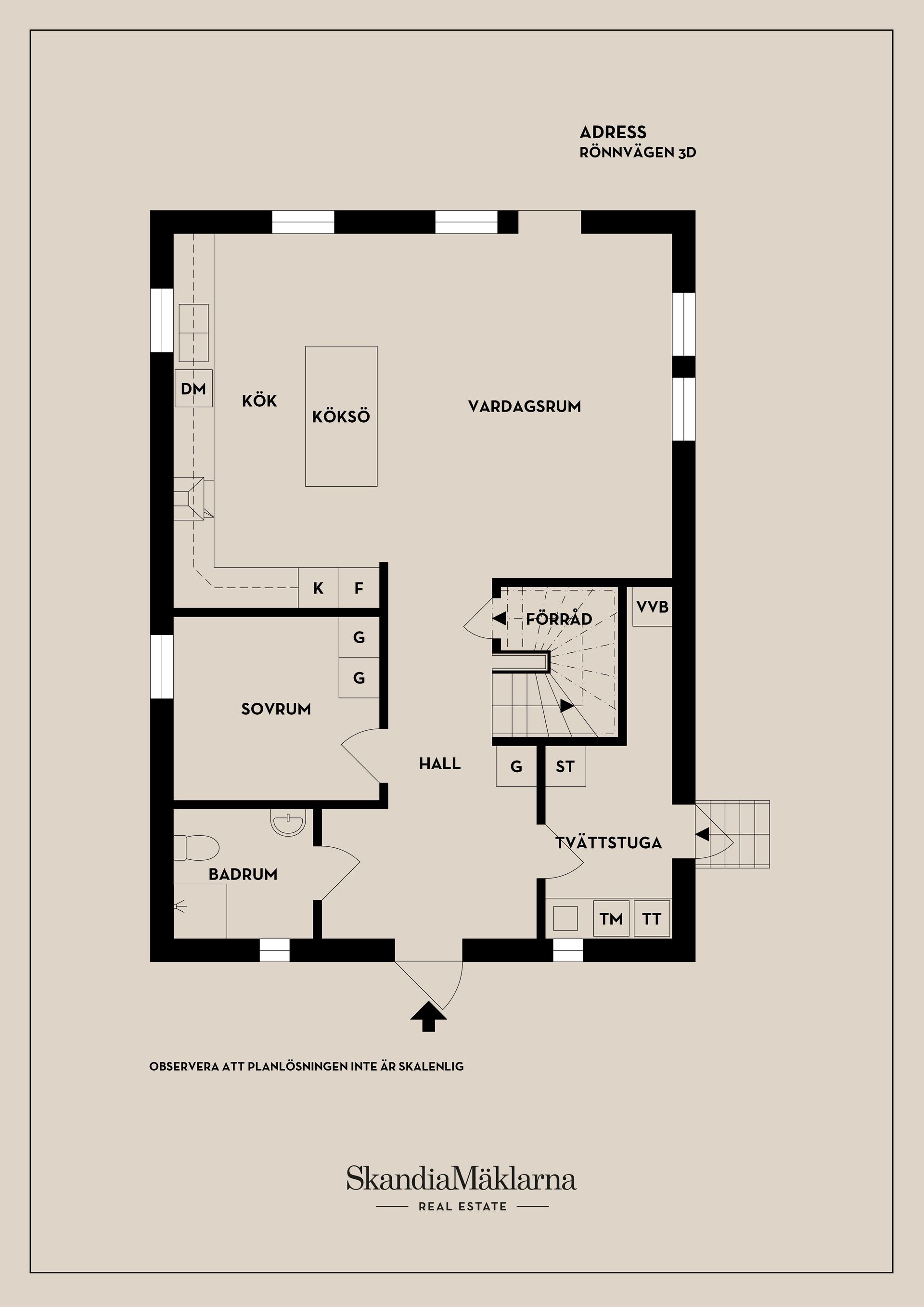 Villa, Rönnvägen 3D, Fullersta, Huddinge