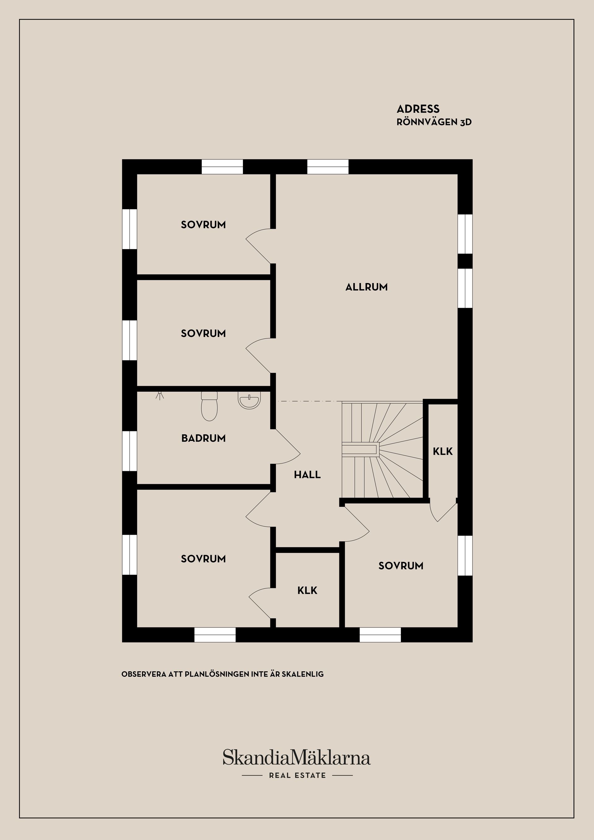 Villa, Rönnvägen 3D, Fullersta, Huddinge