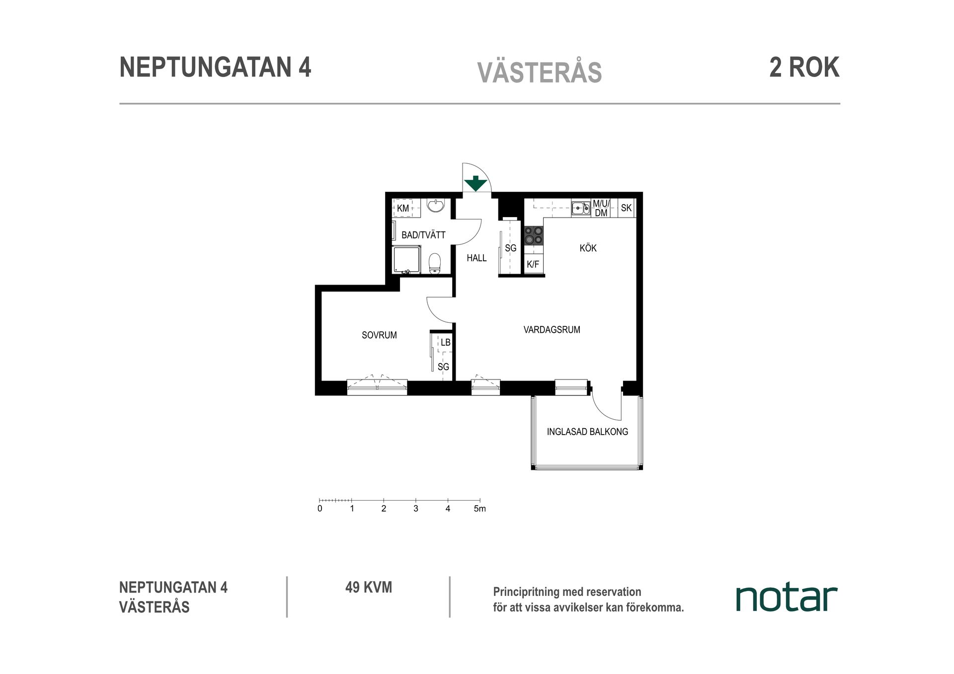 Bostadsrätt, Neptungatan 4, Öster Mälarstrand, Västerås