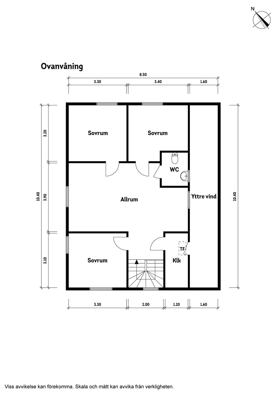 Villa, Hästskovägen 32, Mariedal, Vänersborg