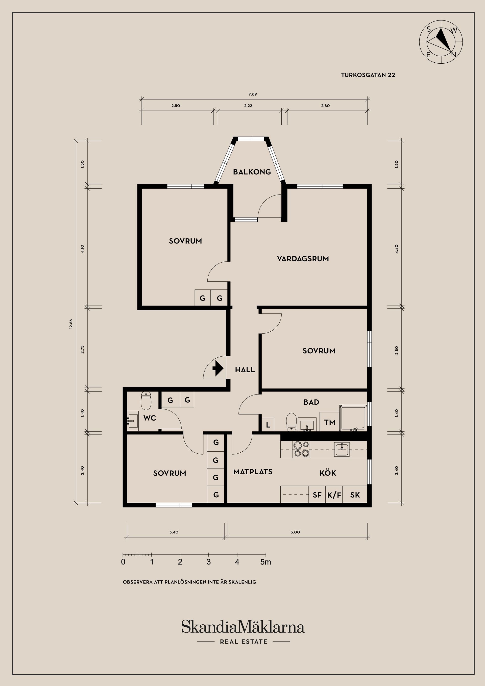 Bostadsrätt, Turkosgatan 22, Göteborg