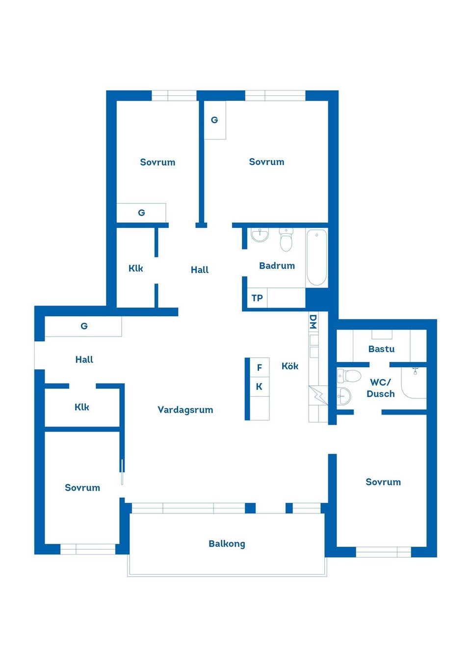Bostadsrätt, Norra Centralgatan 12, Gävle Centrum, Gävle