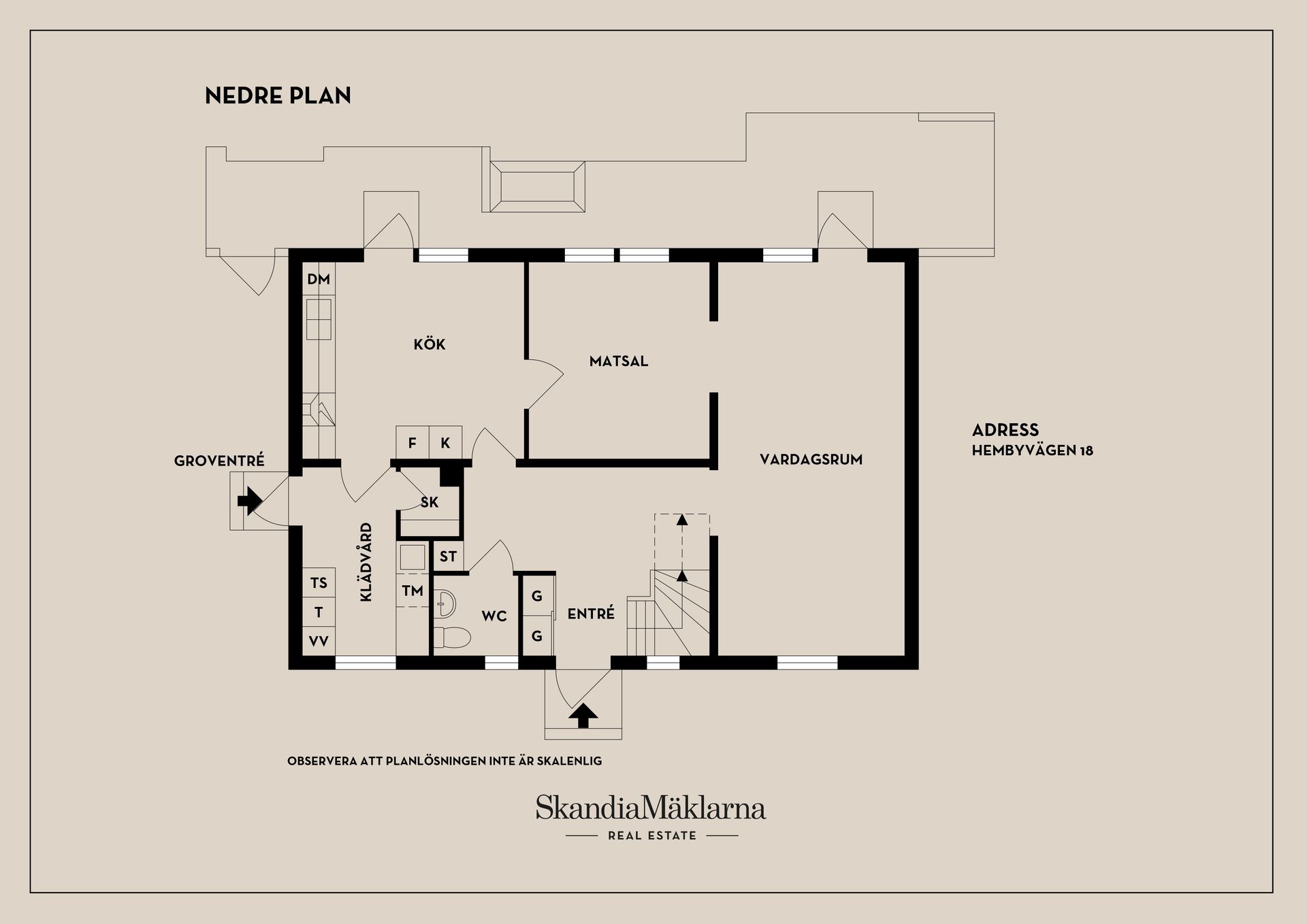 Villa, Hembyvägen 18, Rudboda, Lidingö