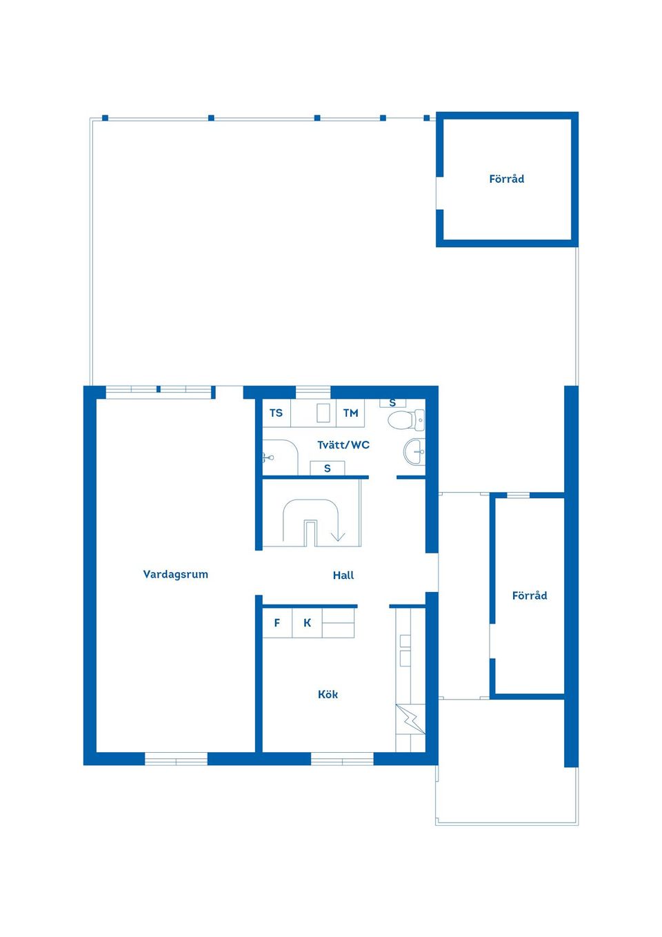 Villa, Snögatan 19A, Andersberg, Gävle
