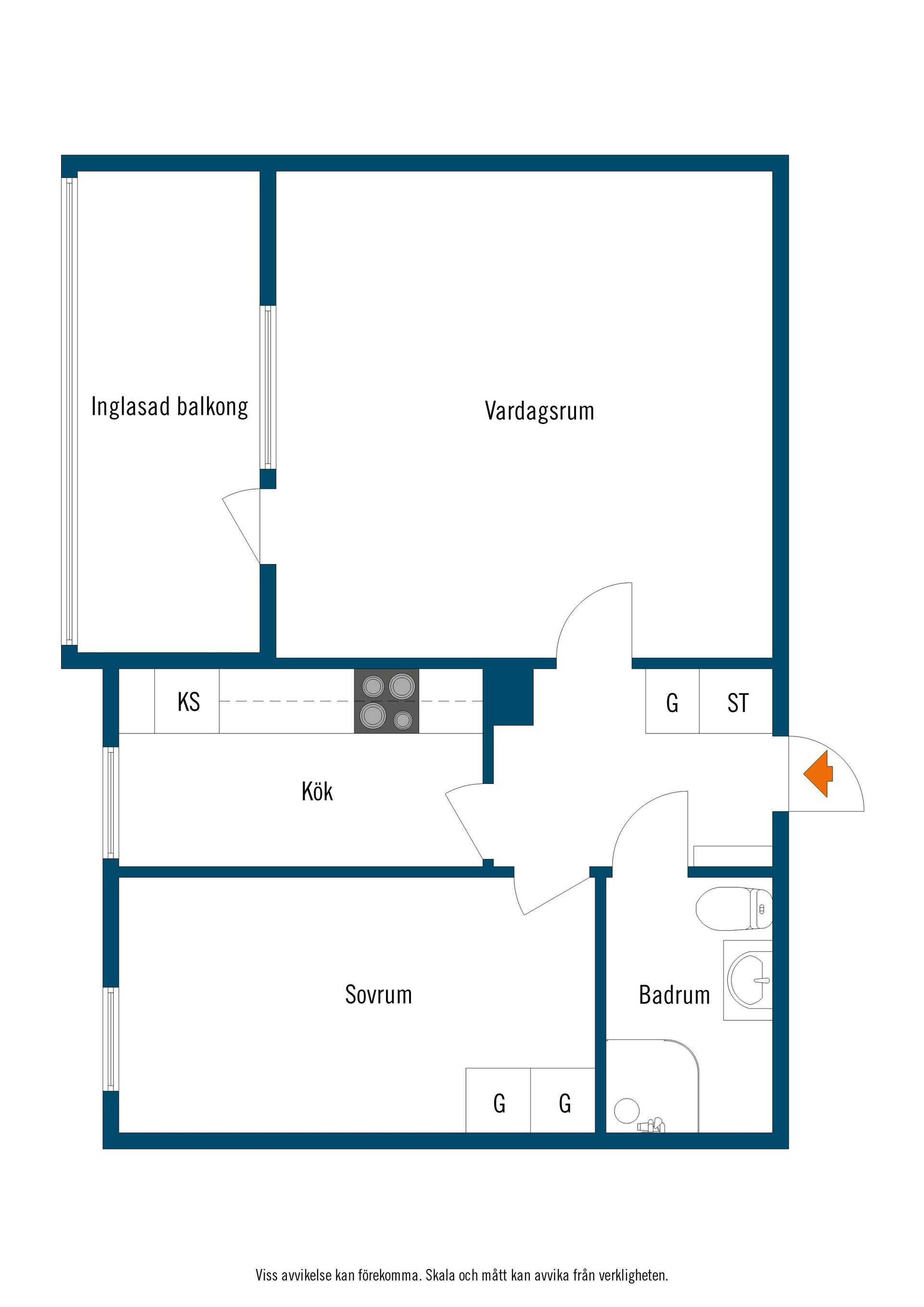 Bostadsrätt, Sufflörgatan 5, Lindeborg, Malmö