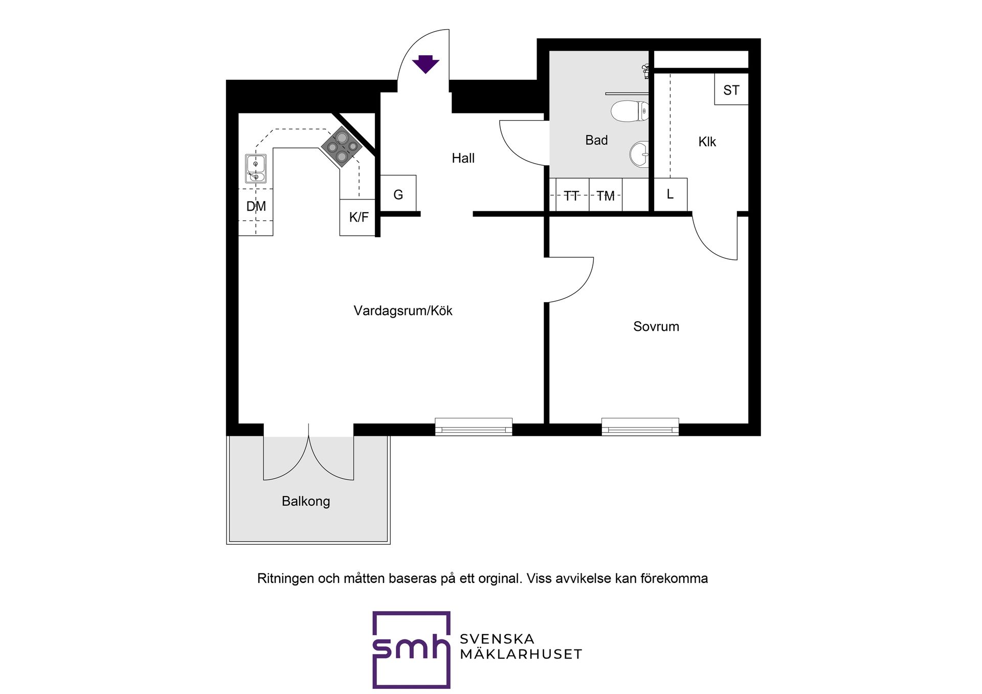 Bostadsrätt, Follingbogatan 26, Bromma / Beckomberga, Stockholm