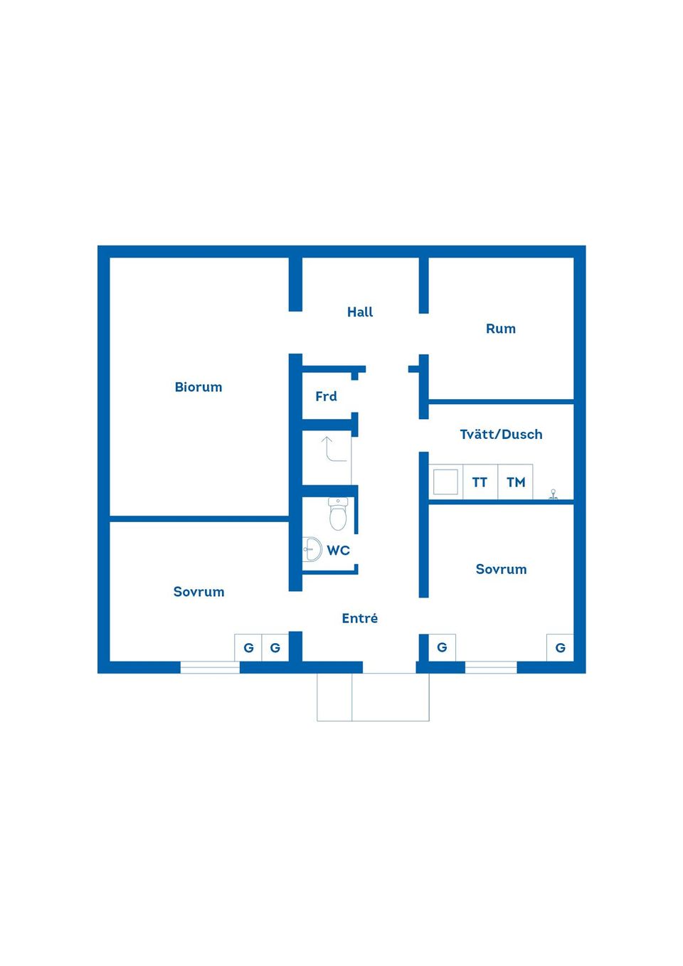 Radhus, Rågången 97, Hultet, Nässjö