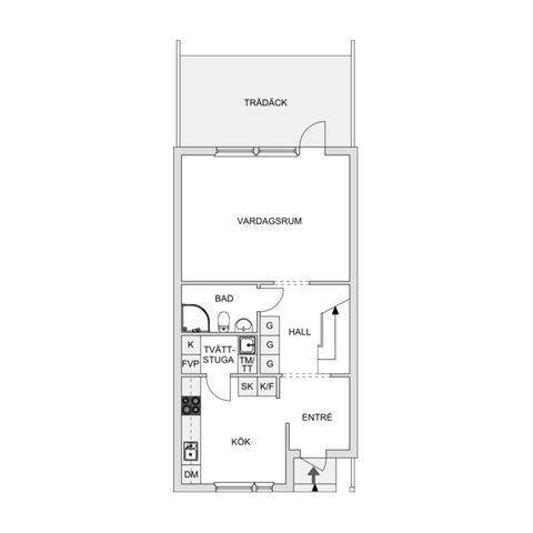 Bostadsrätt, Sörmans väg 13F, Lyckeby, Karlskrona