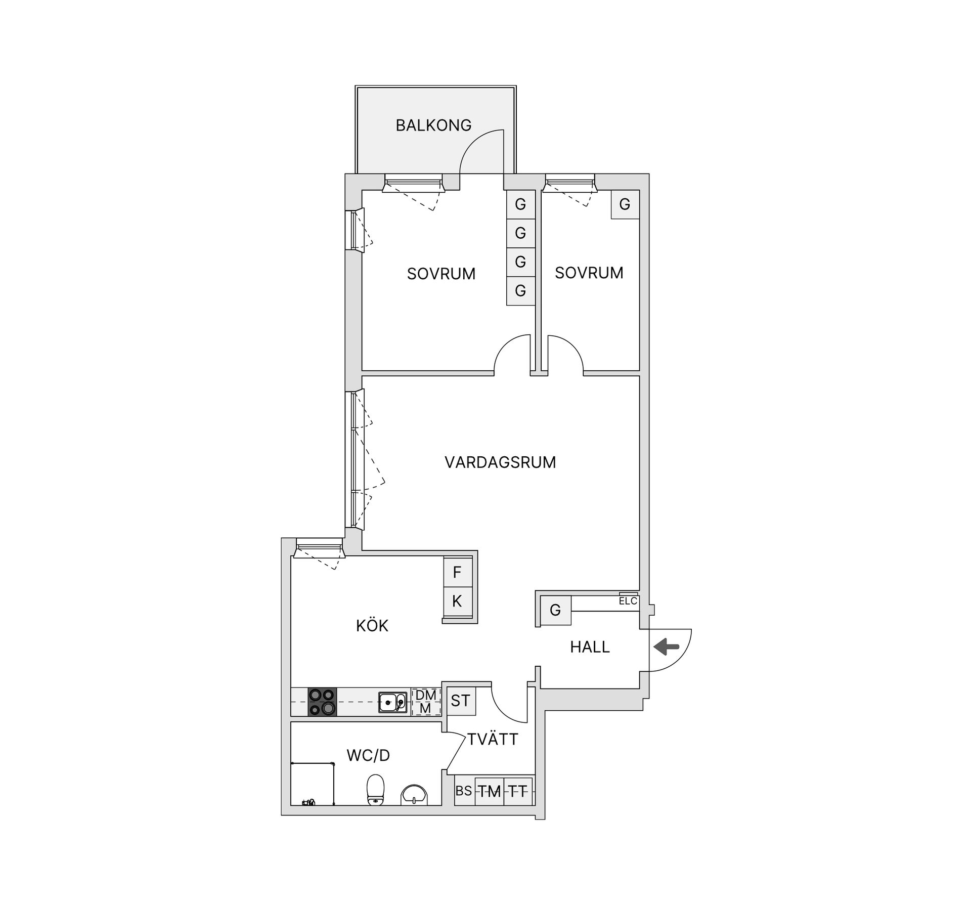 Bostadsrätt, Optimusvägen 6A, Centralt, Upplands Väsby