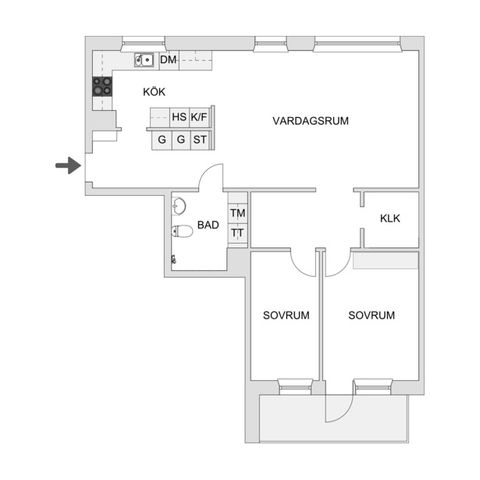 Bostadsrätt, Ågesta Broväg 46, 3 tr, Farsta, Stockholm