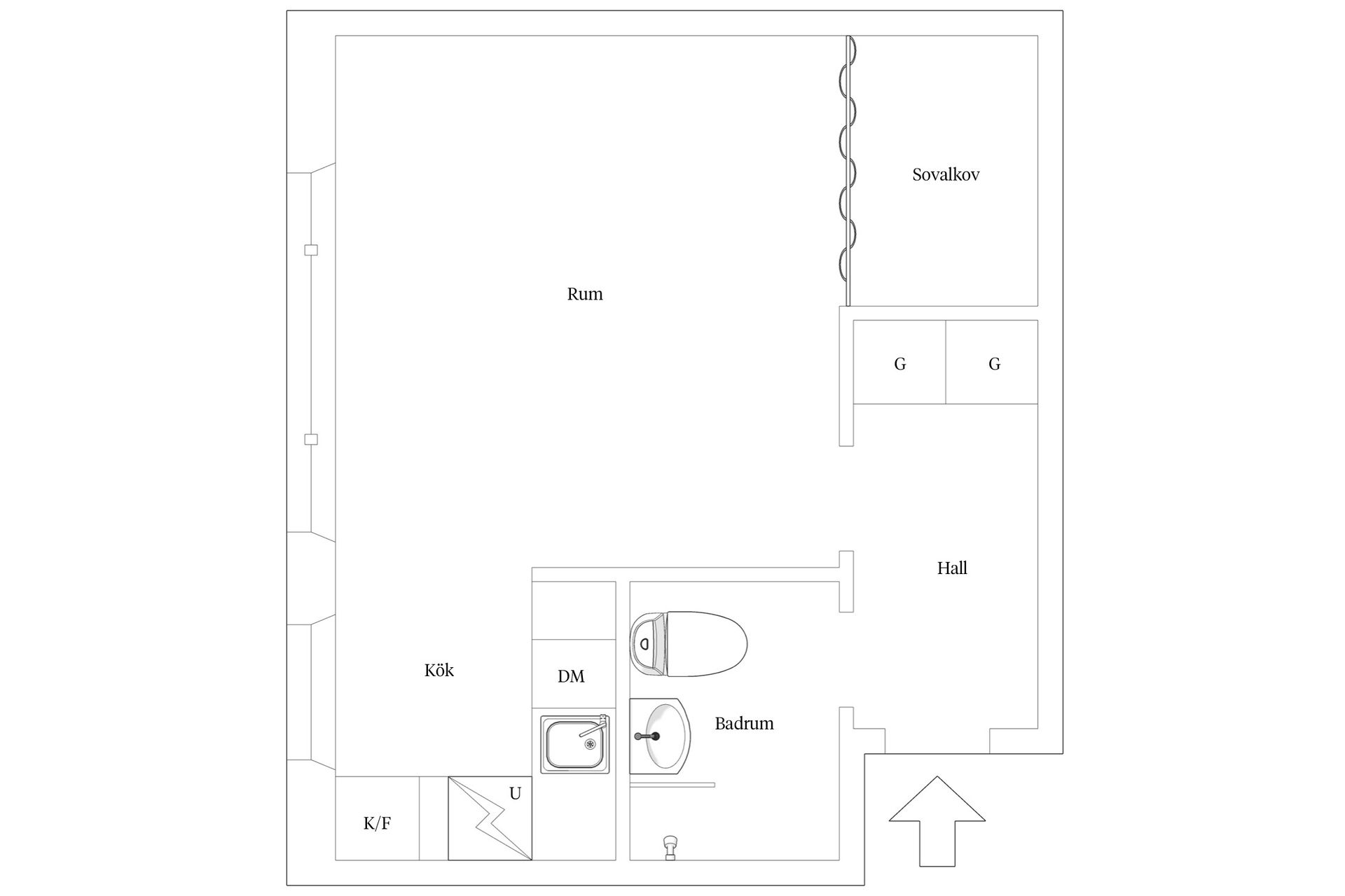 Bostadsrätt, Kungsgatan 23, Torpa - Söder, Jönköping
