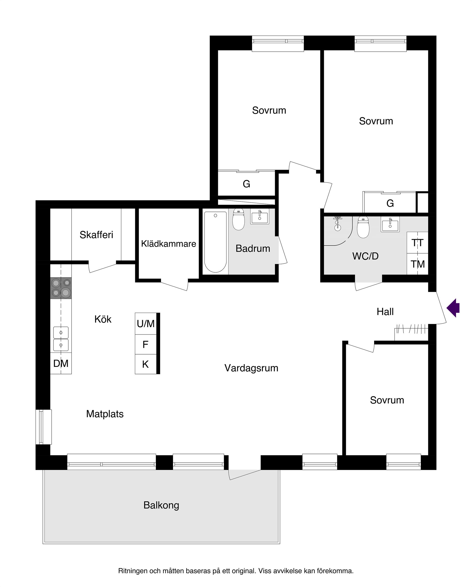 Bostadsrätt, Gimogatan 3C, Norra Luthagen, Uppsala