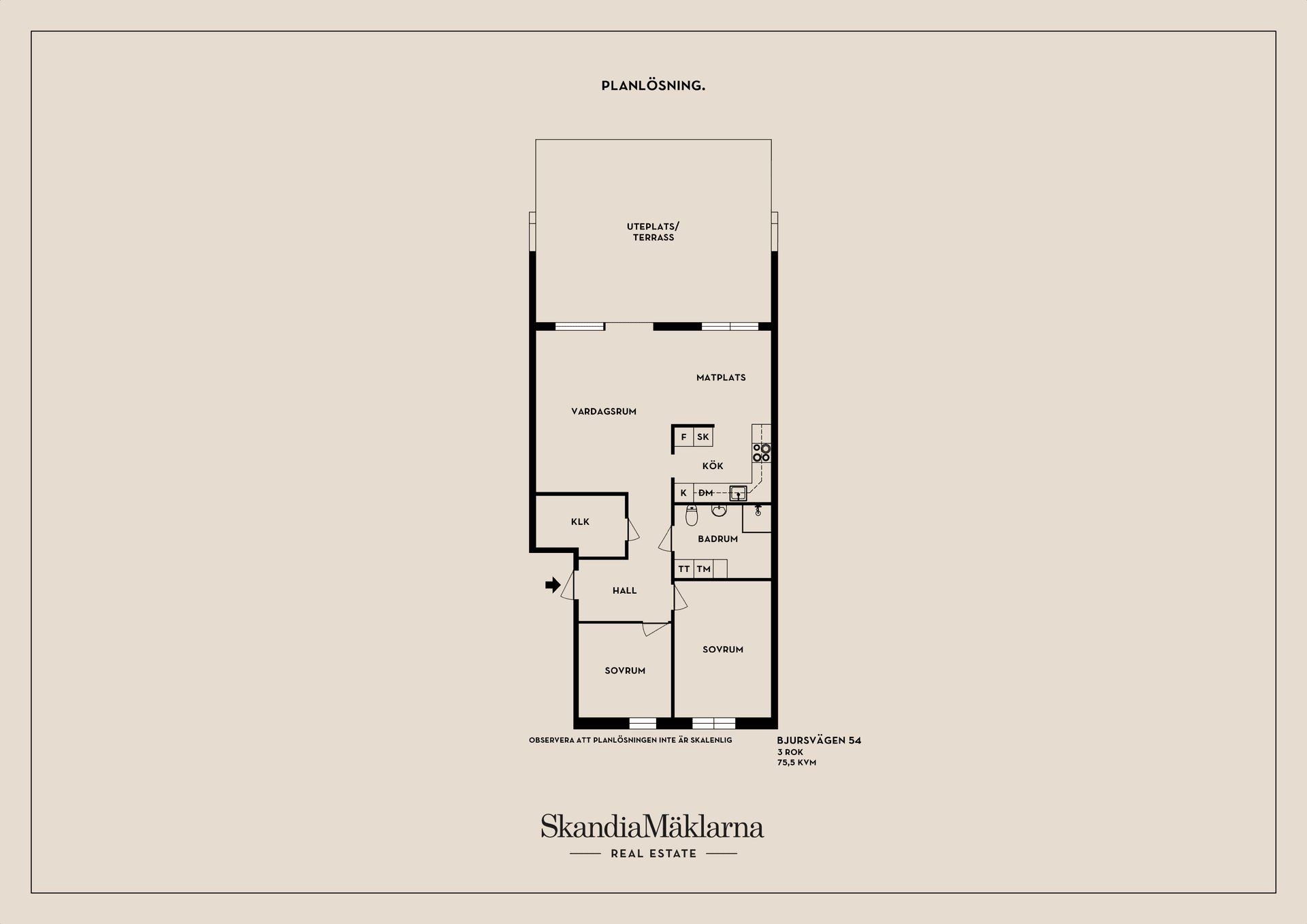 Bostadsrätt, Bjursvägen 54, Bollstanäs, Upplands Väsby