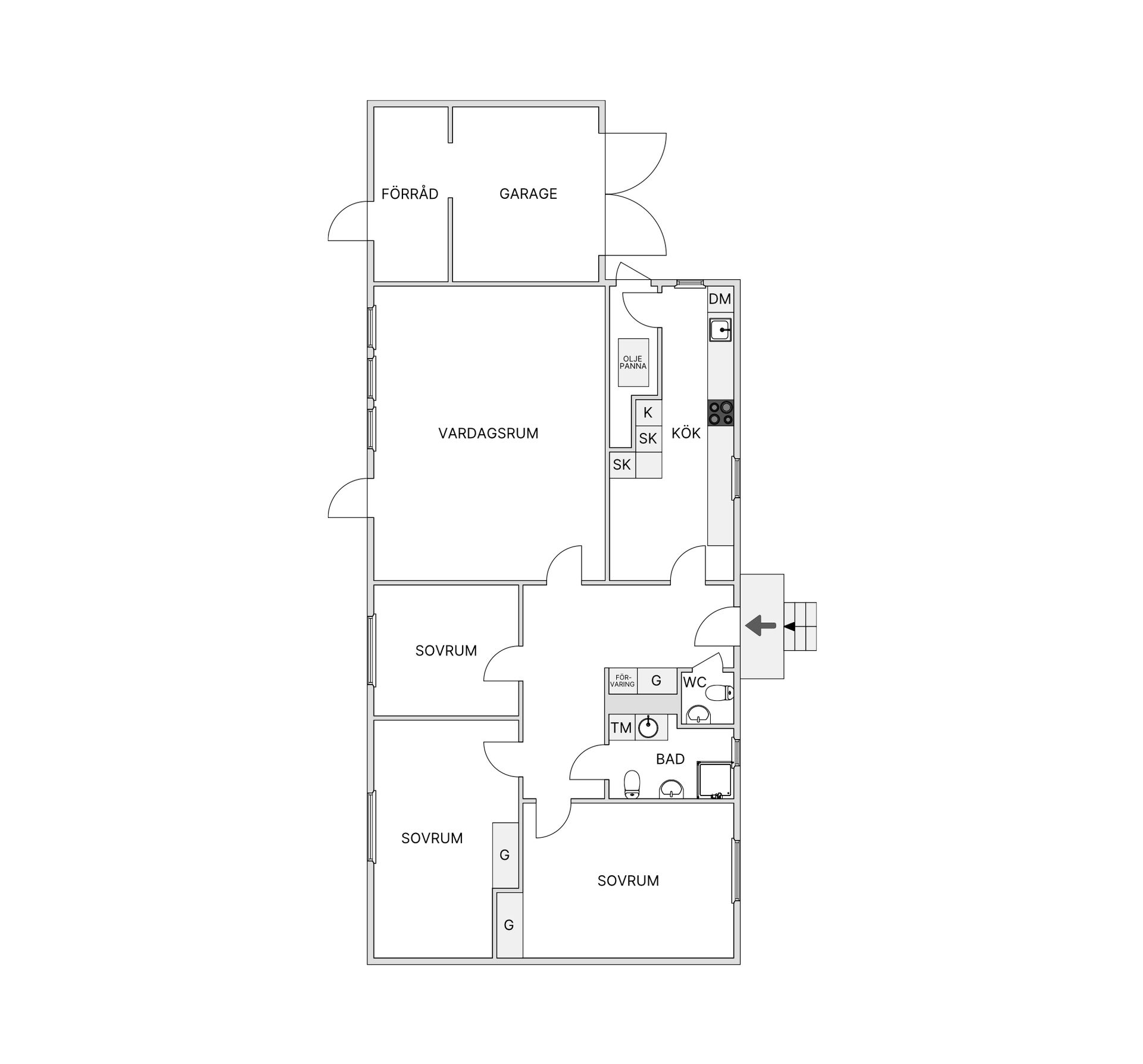 Villa, Jasminvägen 5, Mjönäs, Hagfors