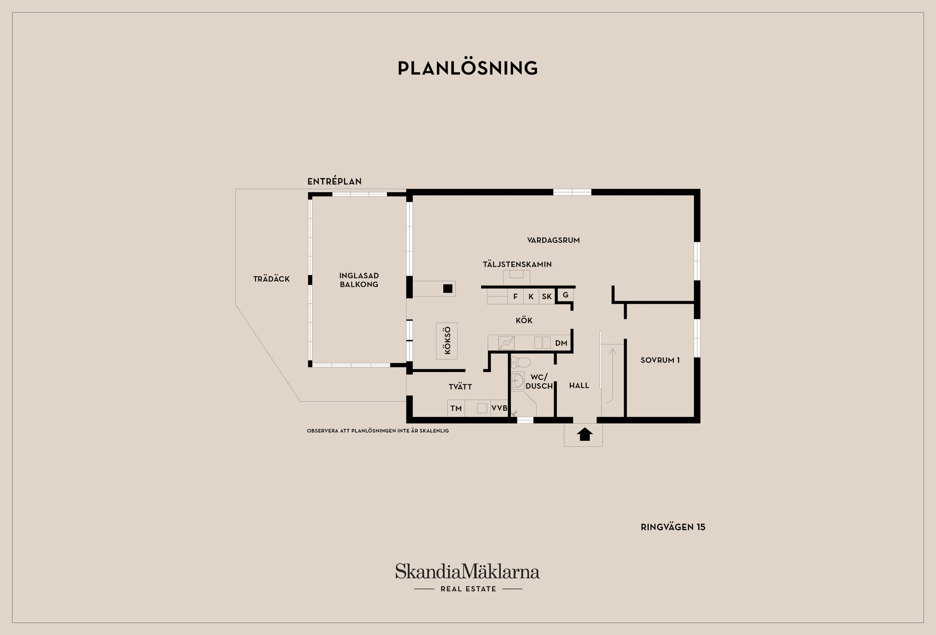 Villa, Ringvägen 15, Alberga, Eskilstuna