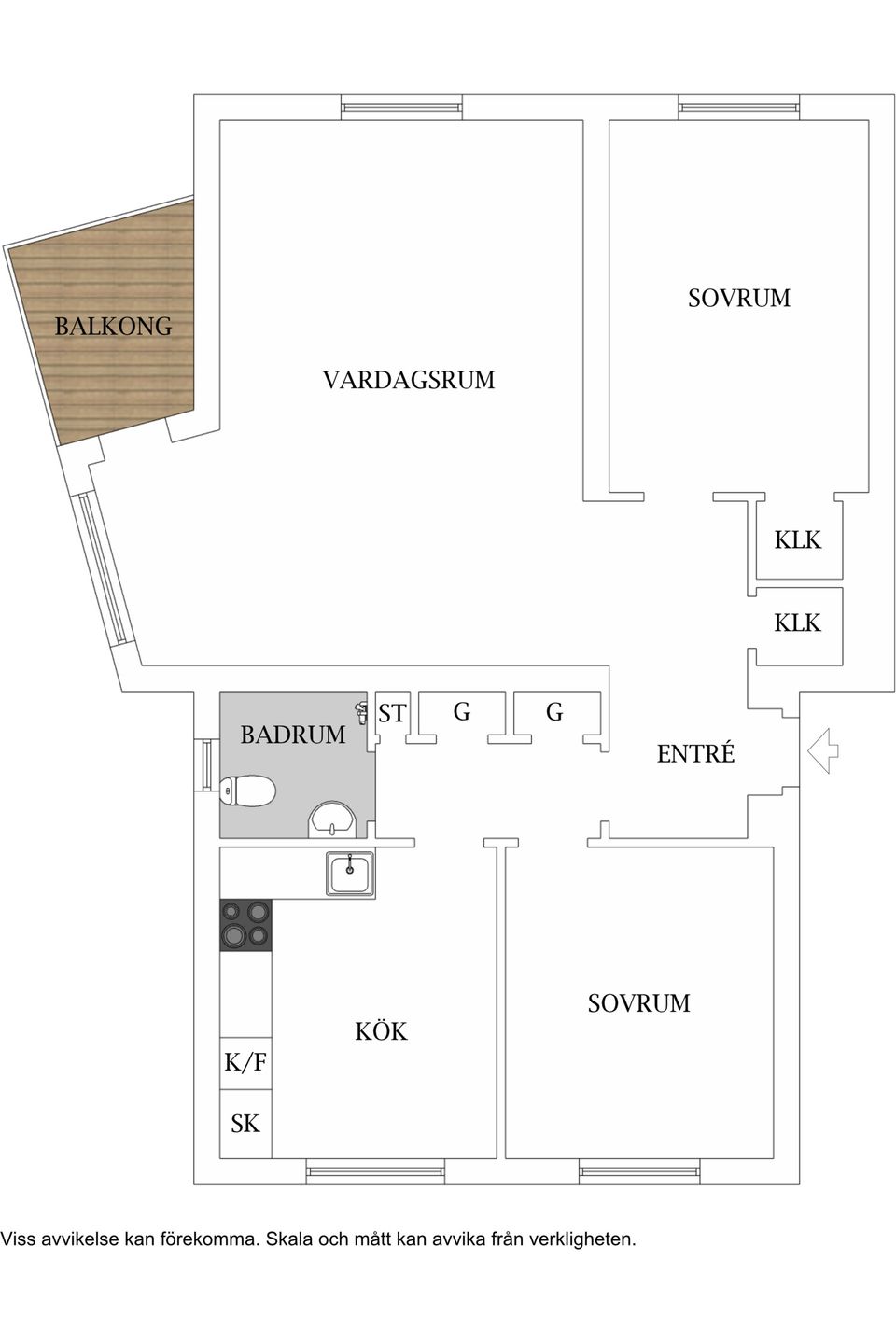 Bostadsrätt, Snöstorpsvägen 34B, Centralt - Öster, Halmstad