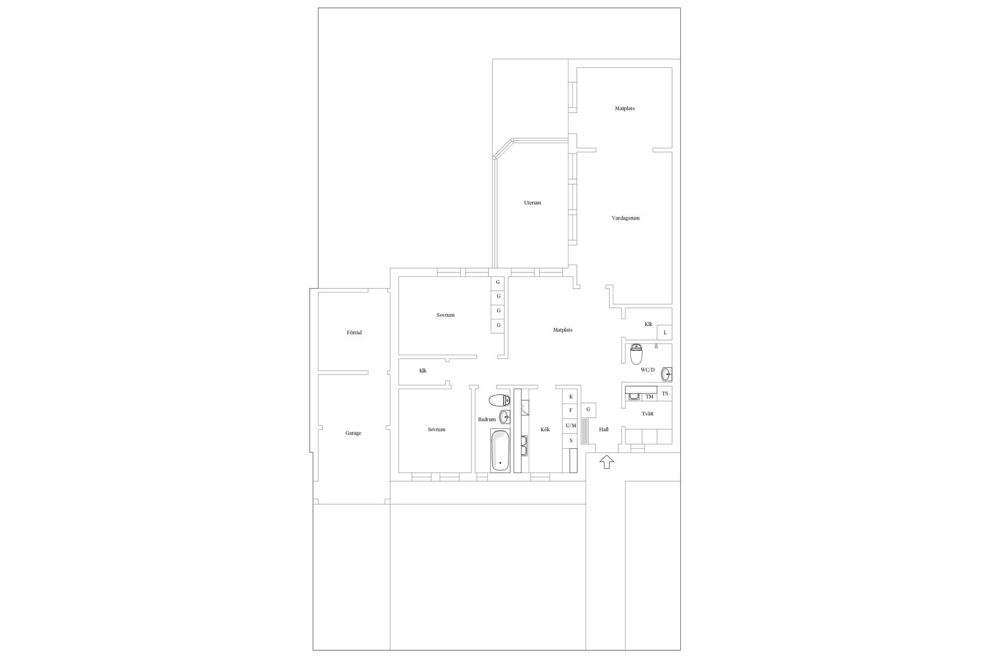 Radhus, Skorpionens väg 10, Kyrkbyn, Staffanstorp