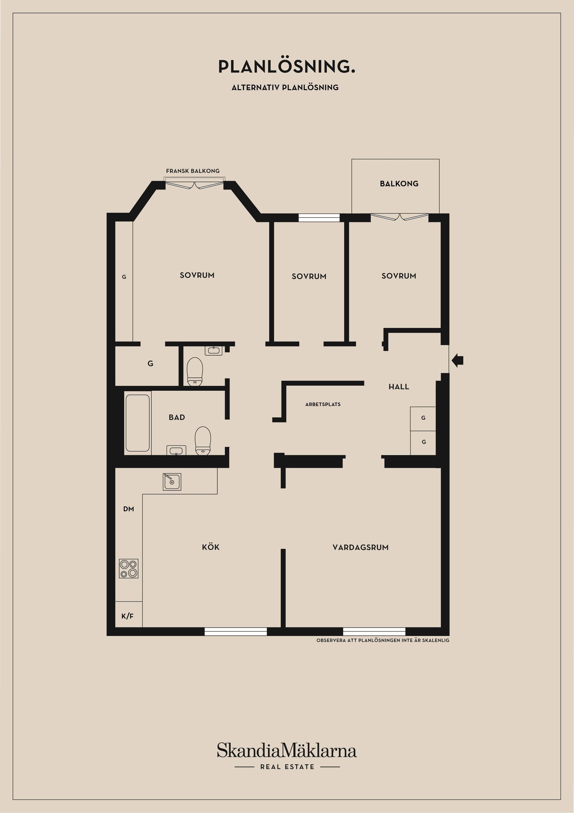 Bostadsrätt, Vanadisplan 2, 3tr, Vasastan, Stockholm